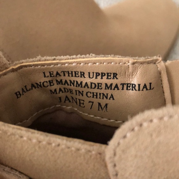 Tan/Beige Booties - Picture 4 of 6